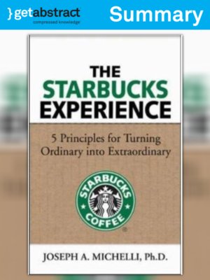 cover image of The Starbucks Experience (Summary)